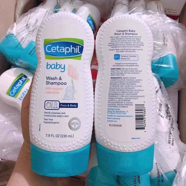 Sữa tắm gội cetaphil 250ml