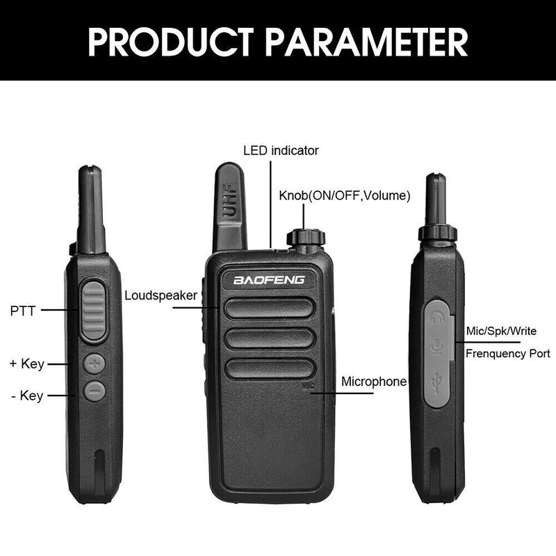 Combo Bộ 02 Máy Bộ Đàm Baofeng Chính Hãng R5