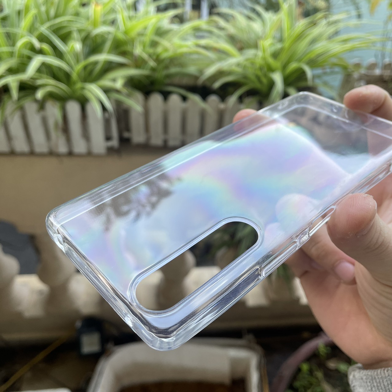 Ốp lưng silicon Gor cho Sony Xperia 1 II (Mark 2) - silicon TPU trong suốt