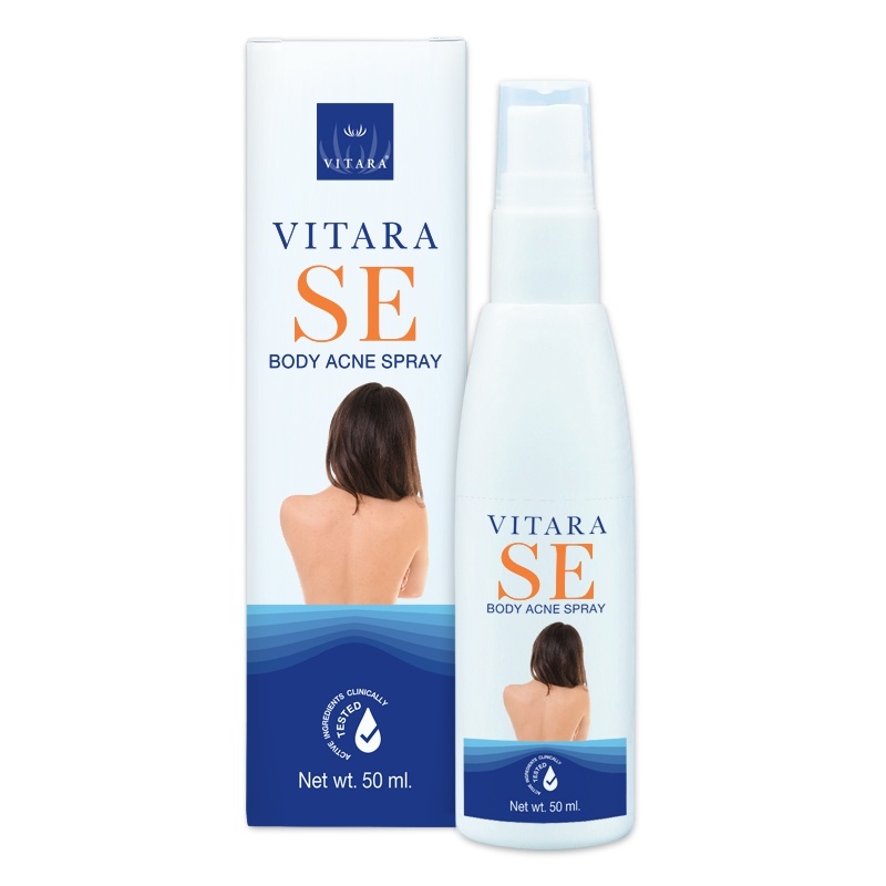 Xịt mụn lưng và ngực vitara se body acne spray 50ml