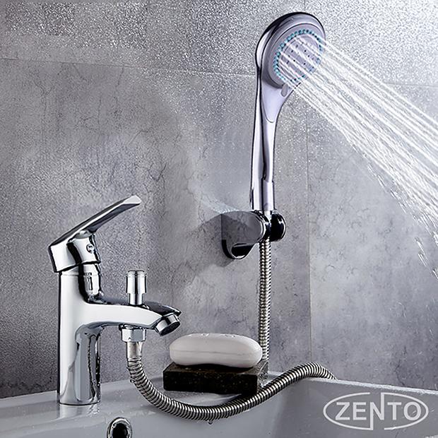 Bộ vòi chậu lavabo kết hợp sen tắm nóng lạnh ZT2045