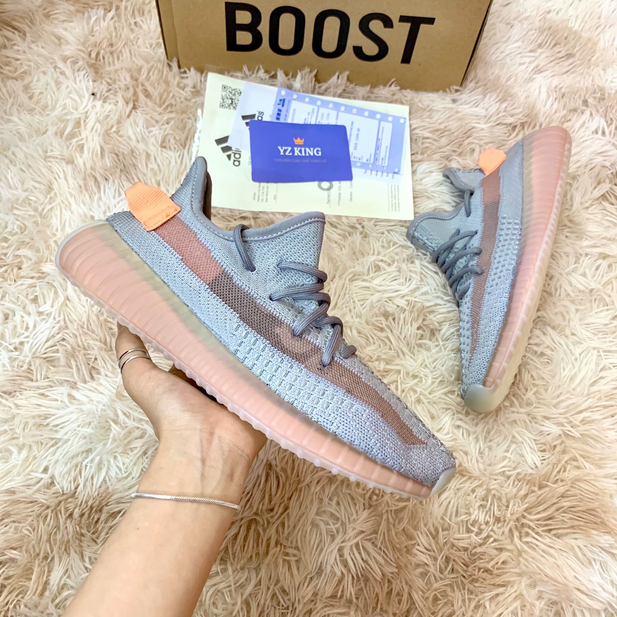 Giày Sneaker 🌿FULLBOX🌿 Giày Thể Thao 350, 2 Màu Trueform, Hyper Cao Cấp