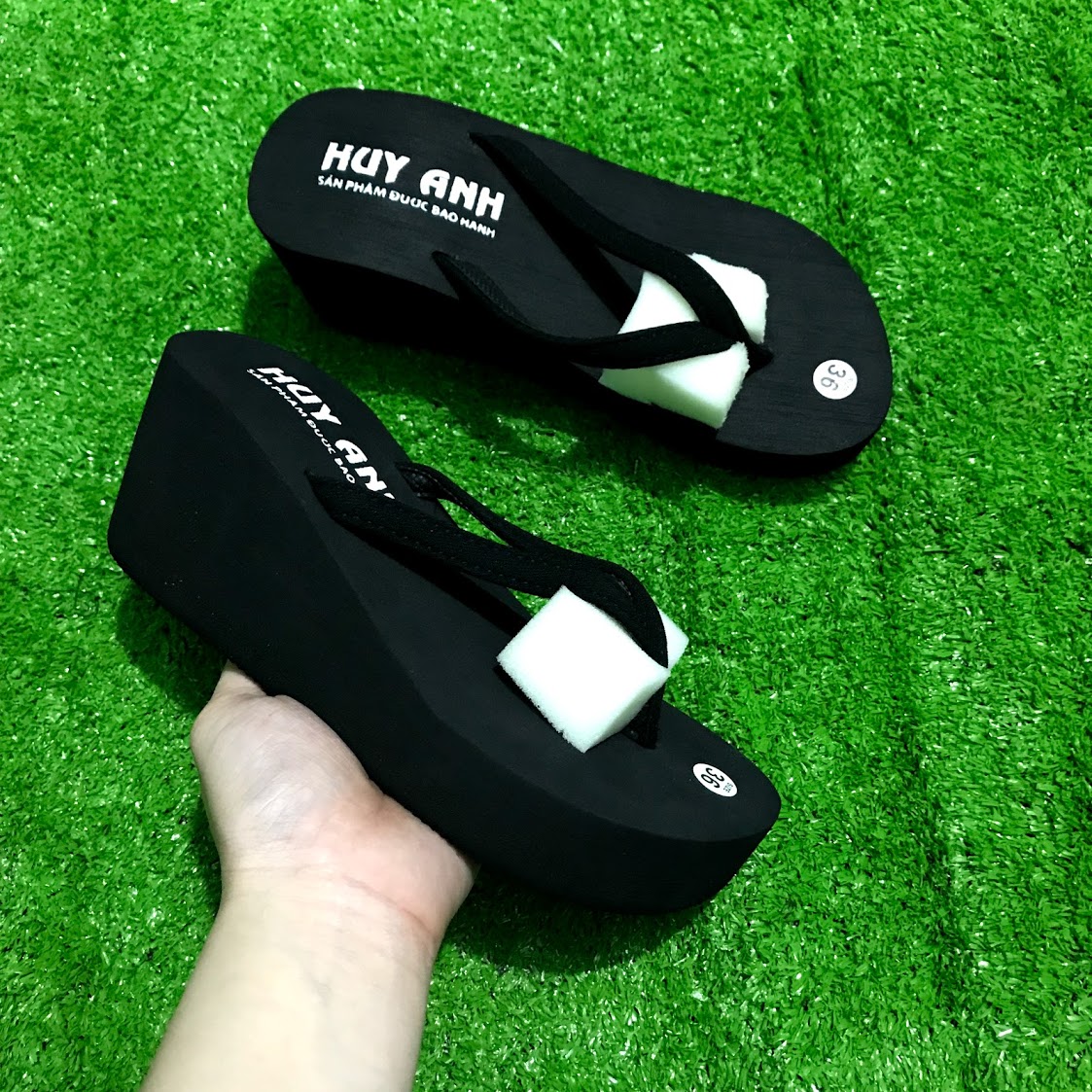 [HCM]Dép xốp quai kẹp cao 5p 7p 9p
