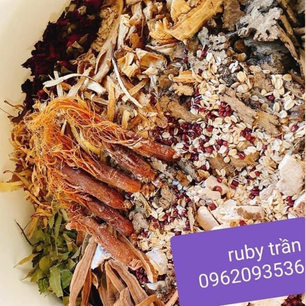 Bột rửa mặt, Bột rửa mặt thảo dược