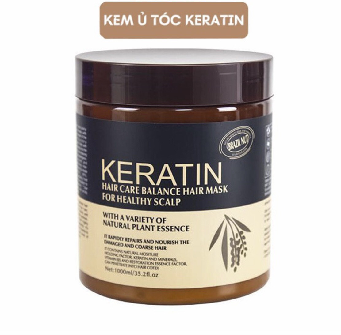kem ủ tóc KERATIN COLLAGEN 1000ml