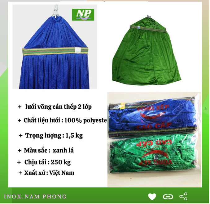 Võng Lưới Cán Thép Đủ Màu