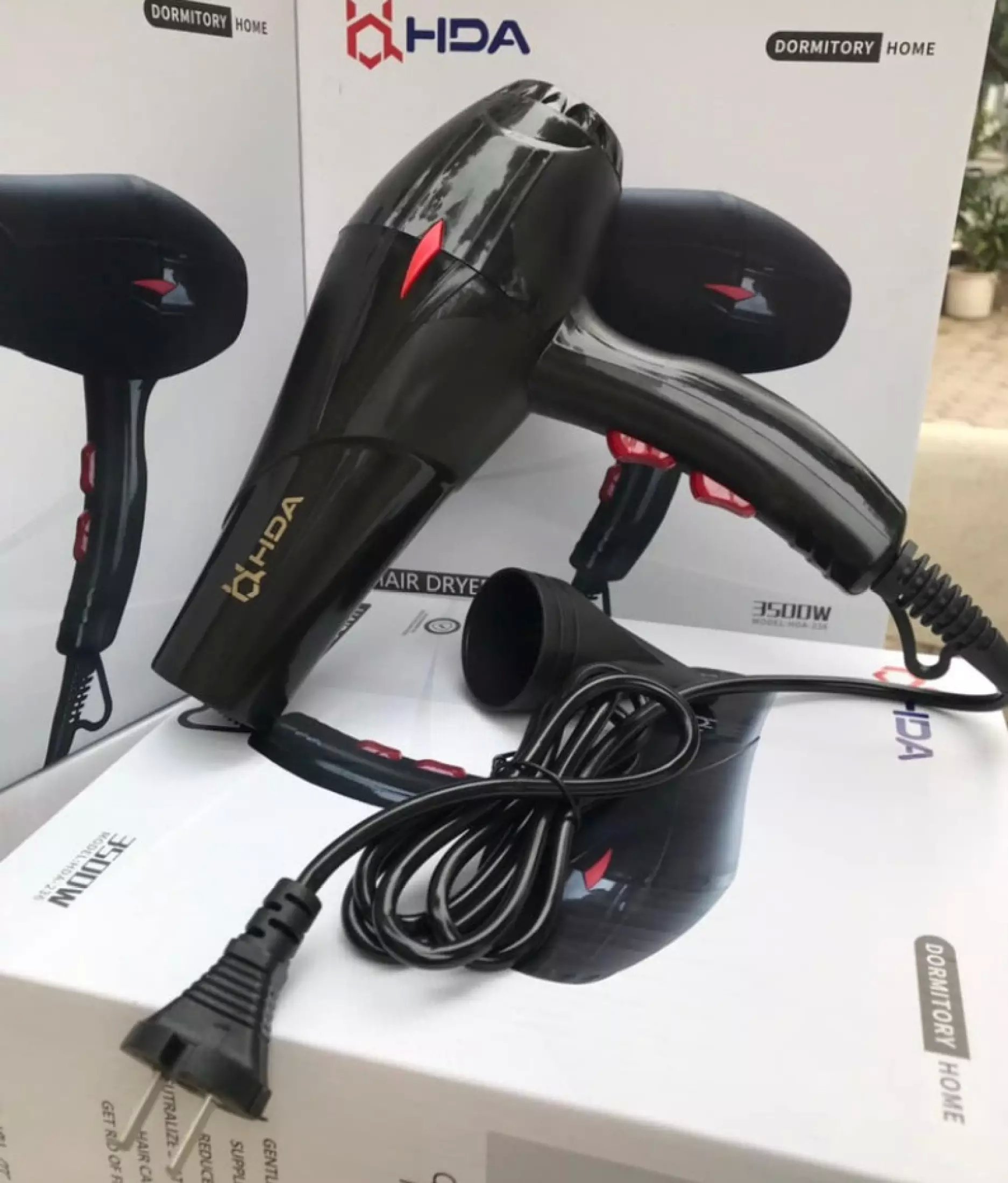 Máy sấy tóc tạo kiểu đa năng hda 2 chiều công suất lớn 2200w