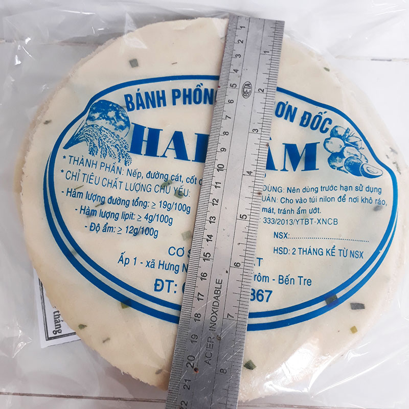 bánh phồng sơn đốc nếp đặc biệc 10 bánh