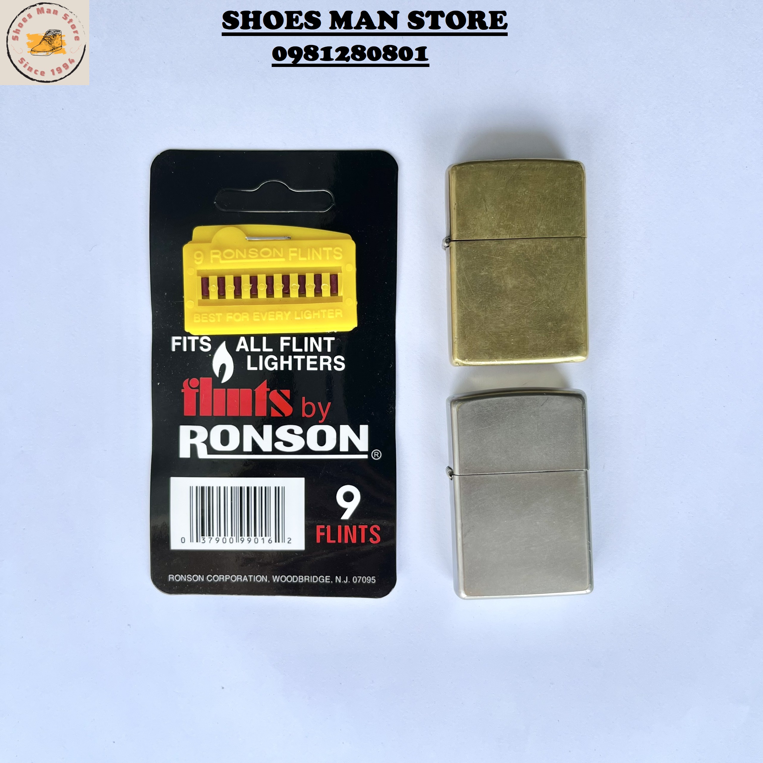Đá Lửa Ronson Dành Cho Zippo, Dupont, Dunhill, Cartier...