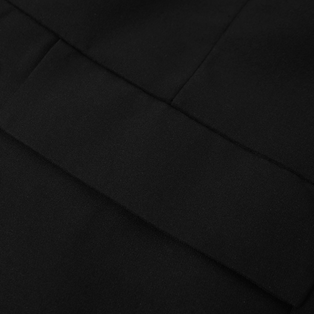 Áo khoác blazer trơn form rộng Basic Blazer HUGU chất vải cao cấp chuẩn form