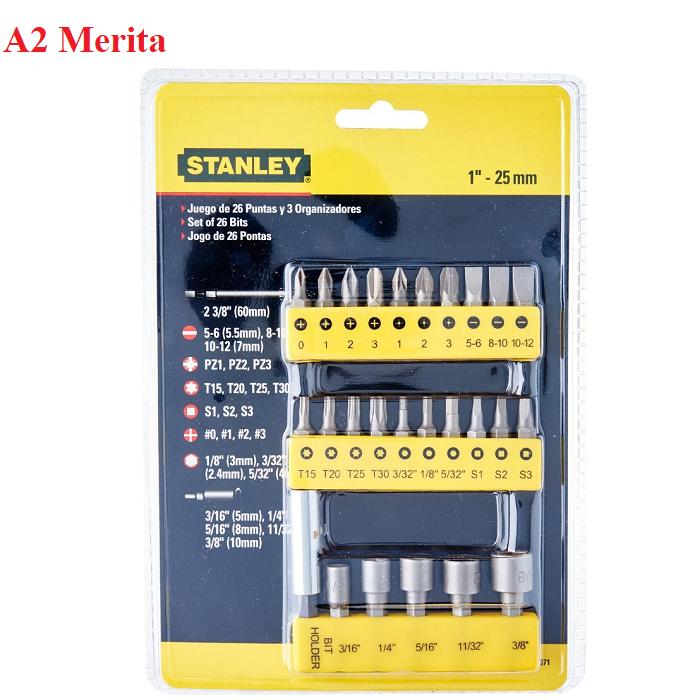 29 chi tiết bộ đầu vít stanley 68-071-23
