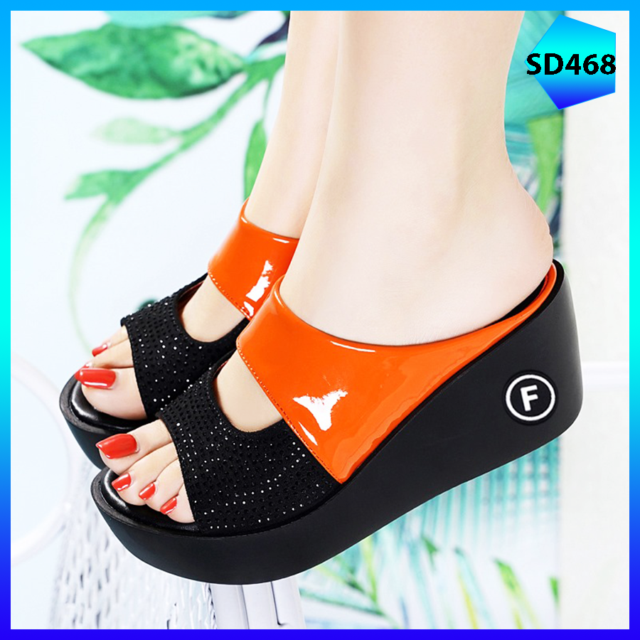[HCM] Đế xuồng  da bóng siêu xinh - SD468