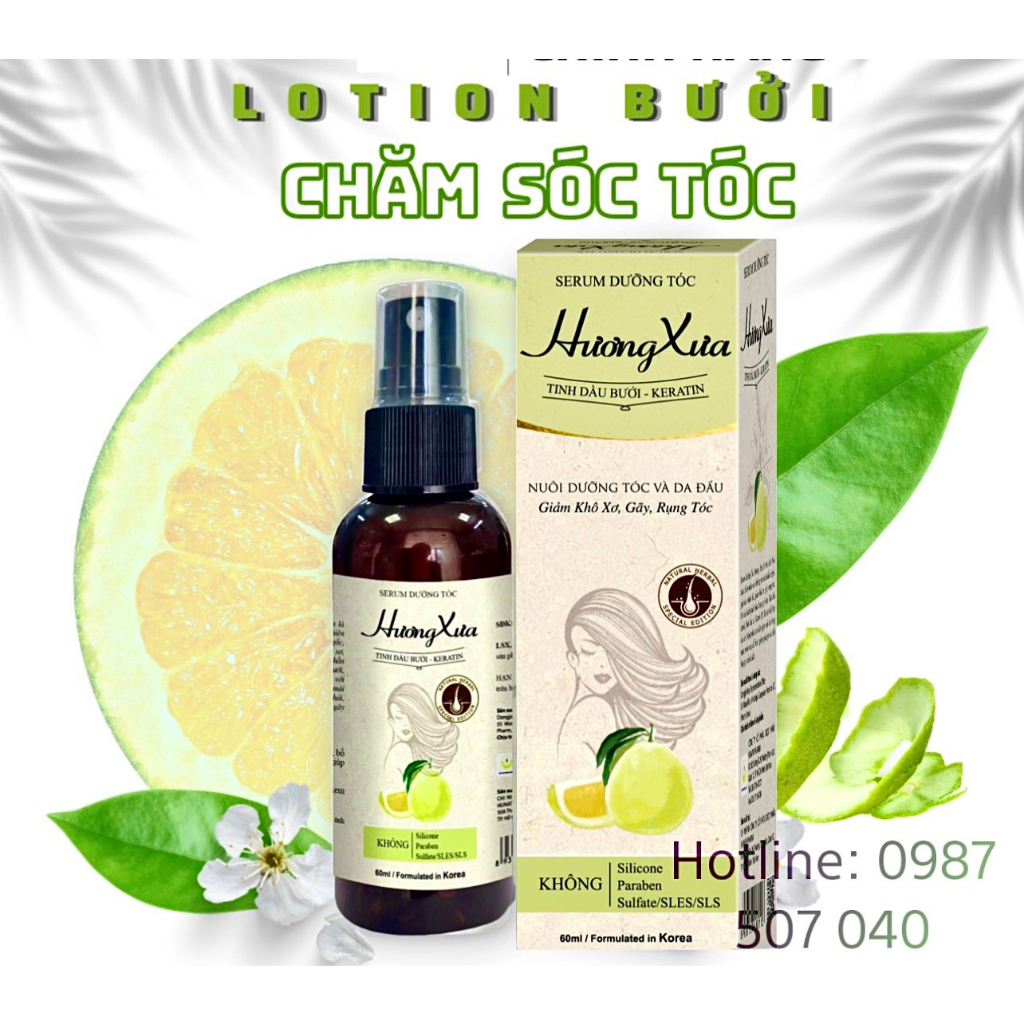 Serum Dưỡng Tóc Hương Xưa 60ml