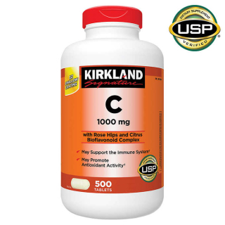 (Date 7 2025 )Viên uống bổ sung vitamin C 1000mg của Mỹ Kirkland Signature thumbnail