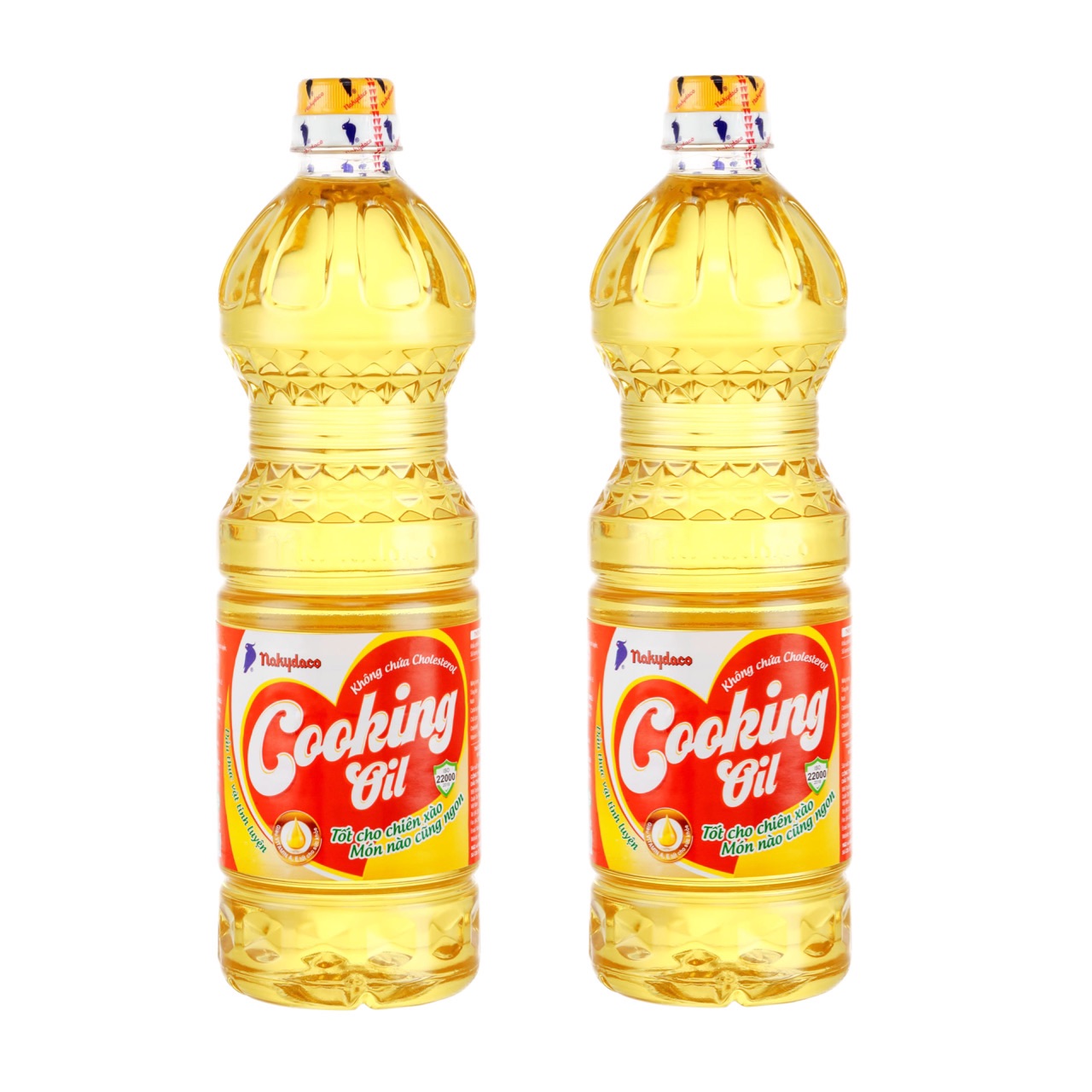 Combo 2 chai / 1chai Dầu ăn 100% thực vật tinh luyện Nakydaco Cooking Oil / dầu gold king 880ml - Có lựa chọn số lượng trước khi thanh toán.
