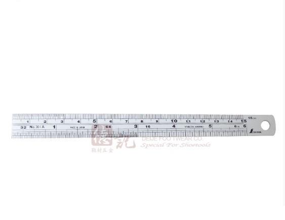 Thước thép thẳng 15cm SHINWA