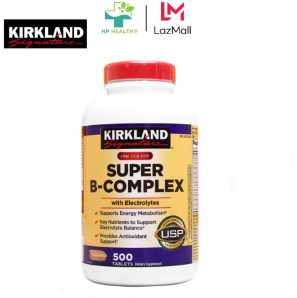 Viên Uống Kirkland Signature Super B-Complex With Electrolytes Kirkland ...