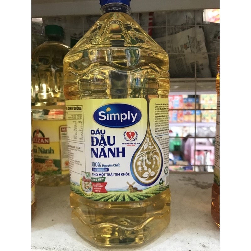 Dầu Ăn Simply Đậu Nành 2l date mới nhất
