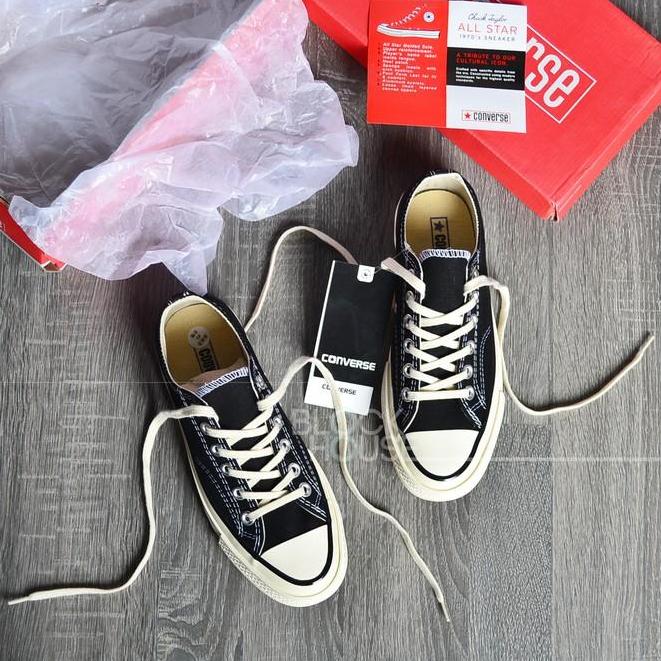 Giày Converse 1970s low Black ( Giày converse 1970s cổ thấp màu đen)