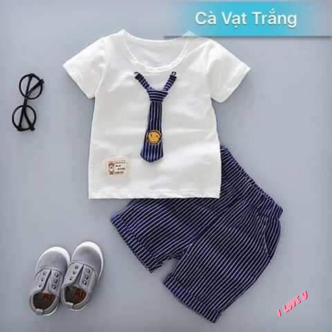 [ MẪU MỚI ] Bộ thun cotton MỀM MỊN in cavat cho bé trai ( 7-20kg )