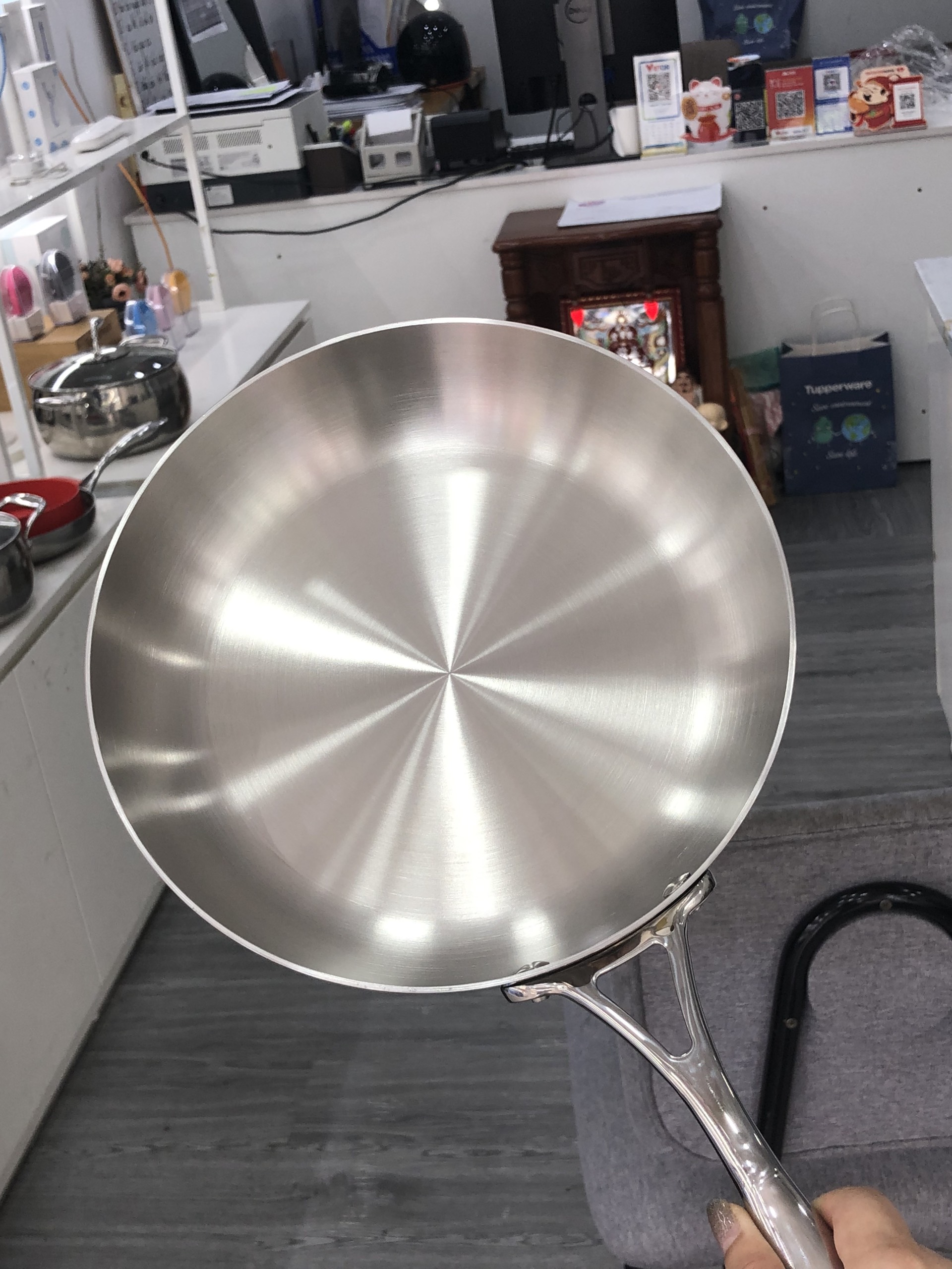 Chảo Tupperware Frypan nắp kính 28cm