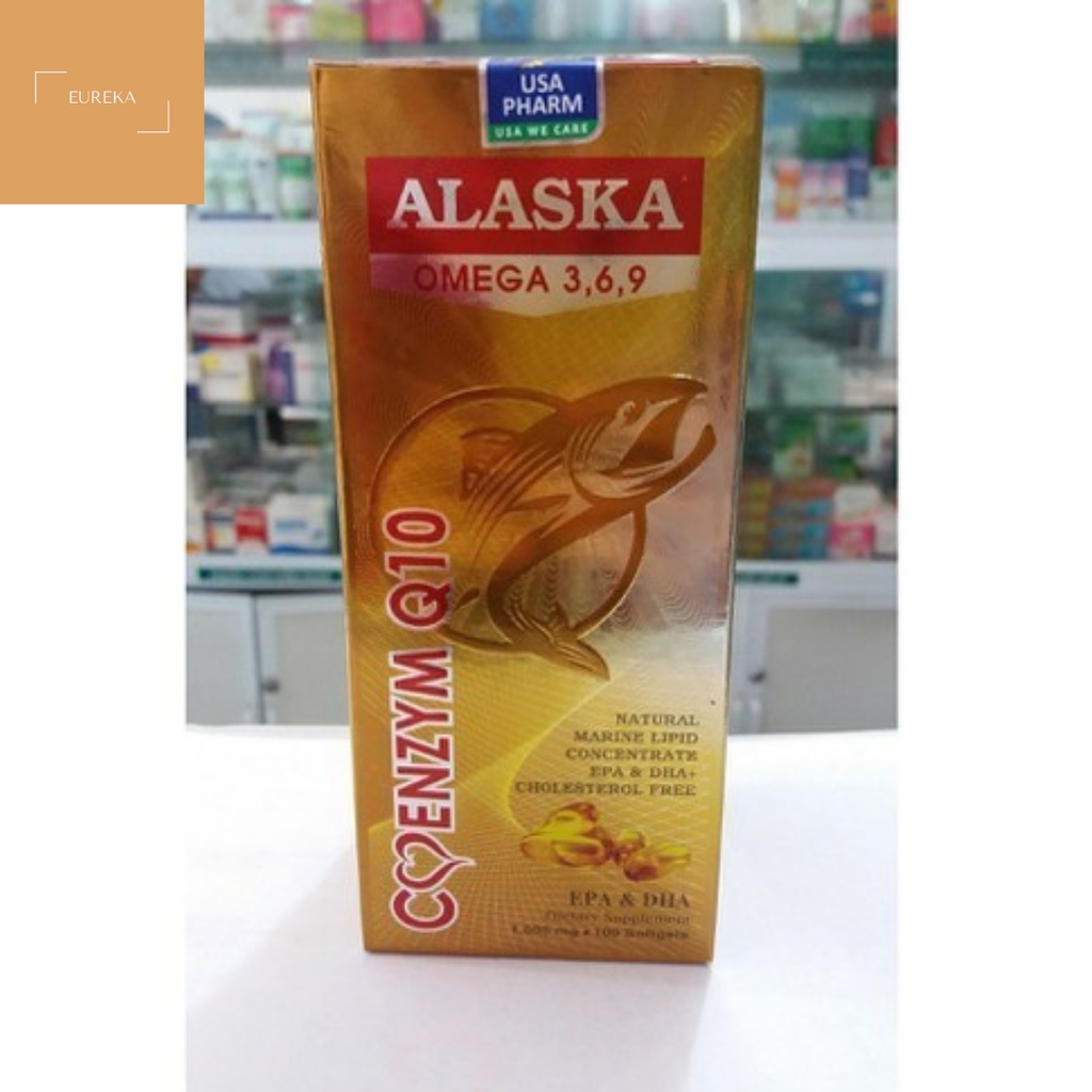 Dầu cá Alaska Omega 369 coenzym Q10.