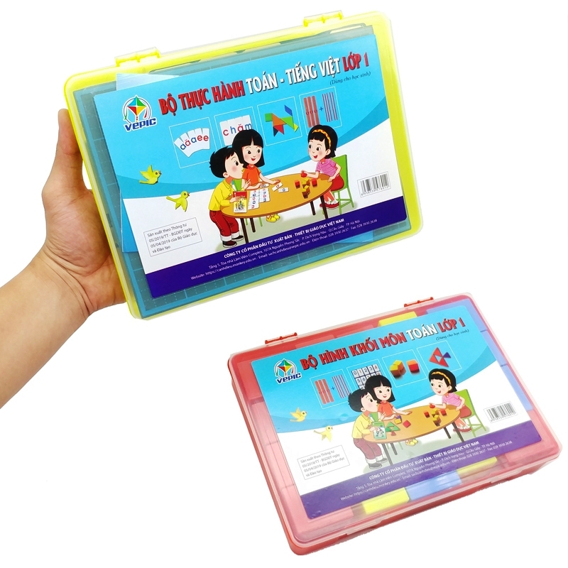 Hộp thực hành toán tiếng việt lớp 1