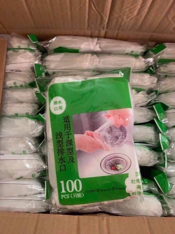Lọc rác bồn rửa bát túi 100 cái