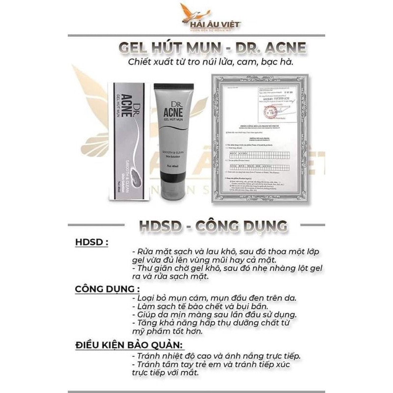 Gel Lột Mụn - DR.ACNE - (giá sỉ 10 SP)