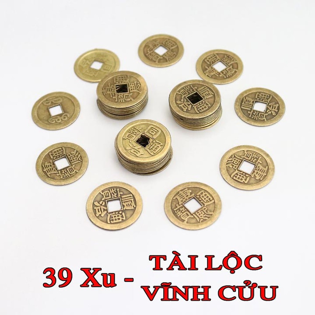 3 đồng xu phong thủy chiêu tài lộc