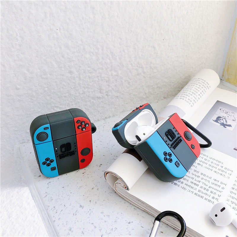 [ ᴄᴀꜱᴇ ᴀɪʀᴘᴏᴅ ] Case Airpod Vỏ Bọc Airpods ( Máy Game Nintendo ) Cho Hộp Sạc Tai Nghe AirPods 1 2 PRO Bằng Silicon Dẻo Siêu Cute