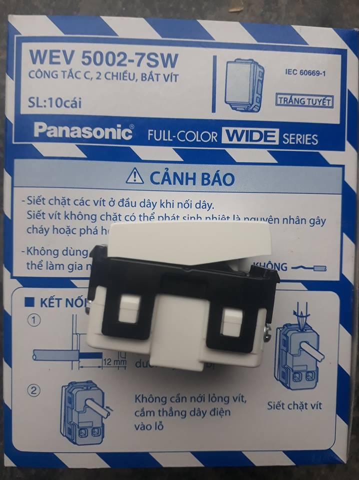 Công tắc cầu thang Panasonic 5002-7SW(hạt to,10 cai)