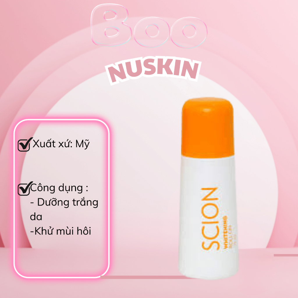 Lăn khử mùi Scion Nuskin