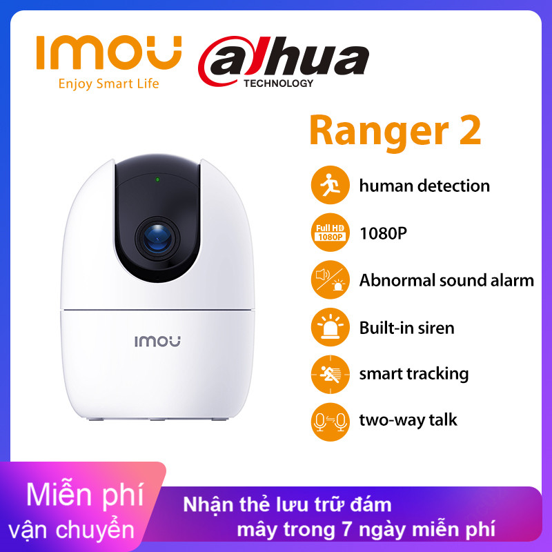 >> BÁO GIÁ DAHUA IMOU WIFI CAMERA SILICON COVER FOR CUE 2-QUẢNG CÁO SILICON CHO CUE 2 | Shopee Lazada Sendo Tiki mới nhất 112 Camera IP Dahua Imou Ranger 2 1080P Không Dây Giám Sát An Ninh Camera 360 Wifi Phát Hiện Con Người Theo Dõi Trẻ Em Tầm Nhìn Ban Đêm Dành Cho Gia Đình