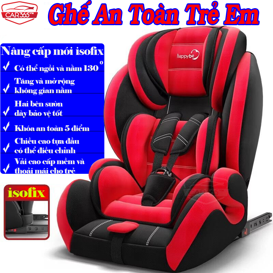Ghế ngồi an toàn trên ô tô cho bé CAR365 chuẩn ISOFIX
