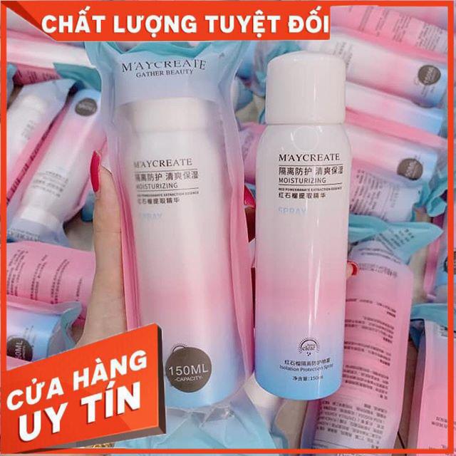 Xịt chống nắng phun sương cao cấp M'aycreate SPF35 (150ml)