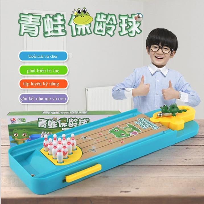 Trò chơi cho bé ếch bắn bowling T300
