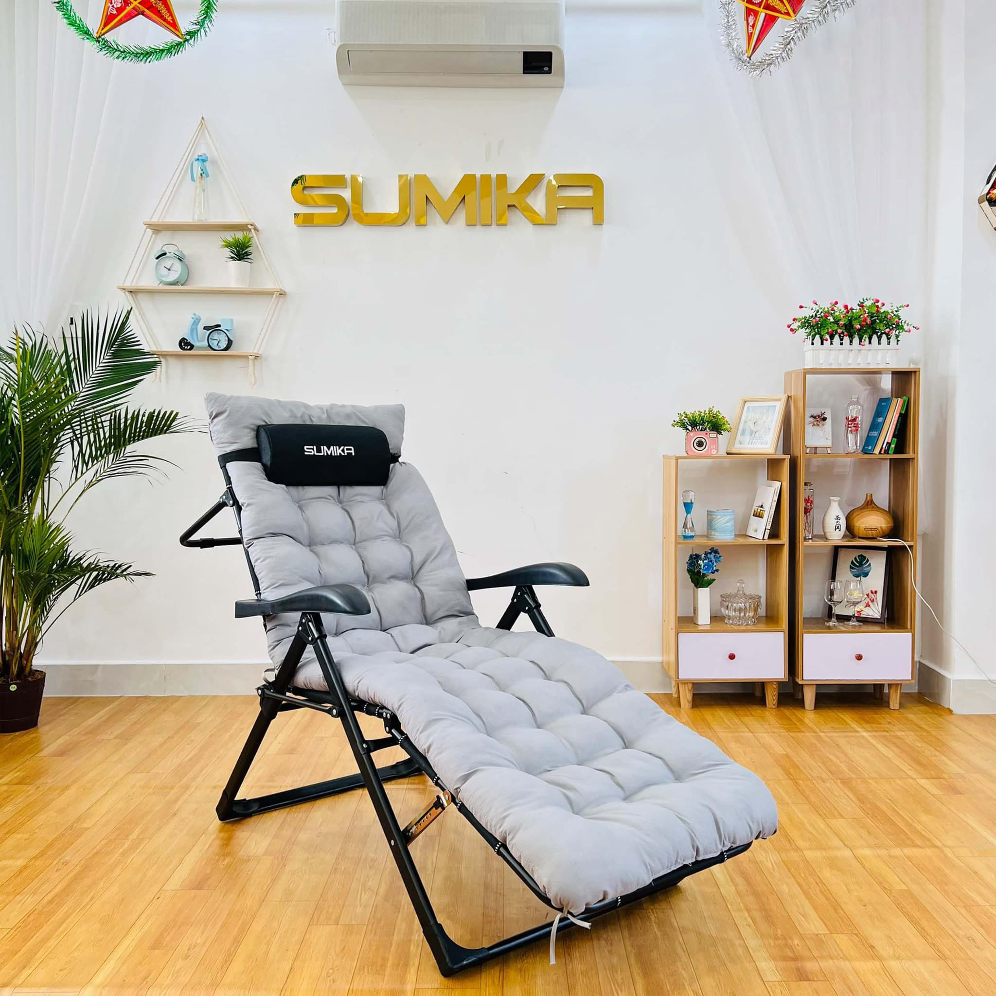 GHẾ GIƯỜNG ĐA NĂNG SK168 (CÓ NỆM)