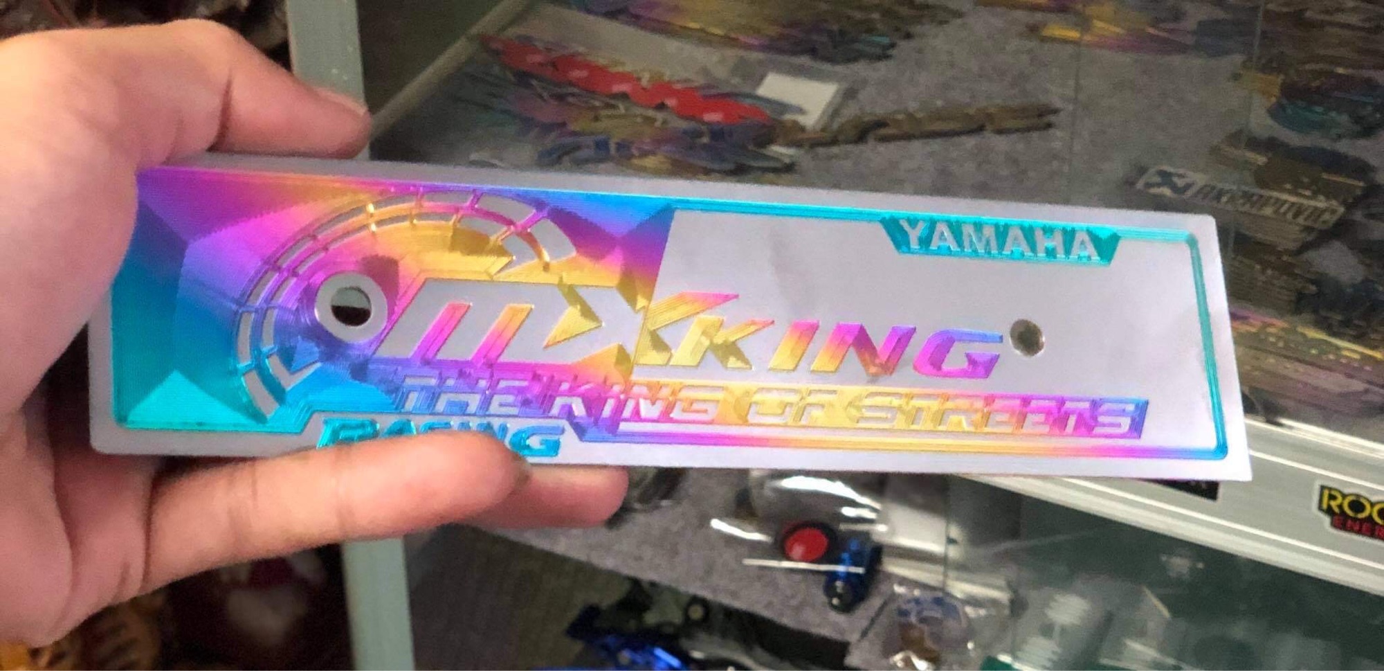 Bản tên titanium gr2 Mxking