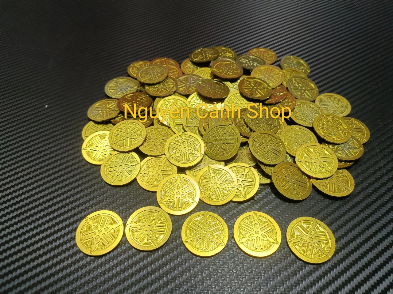 Tem mèo vàng 27mm titan