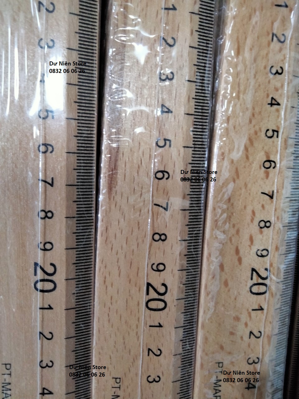 Thước Gỗ Loại Cong & Thẳng 50cm, 60cm Loại Tốt.
