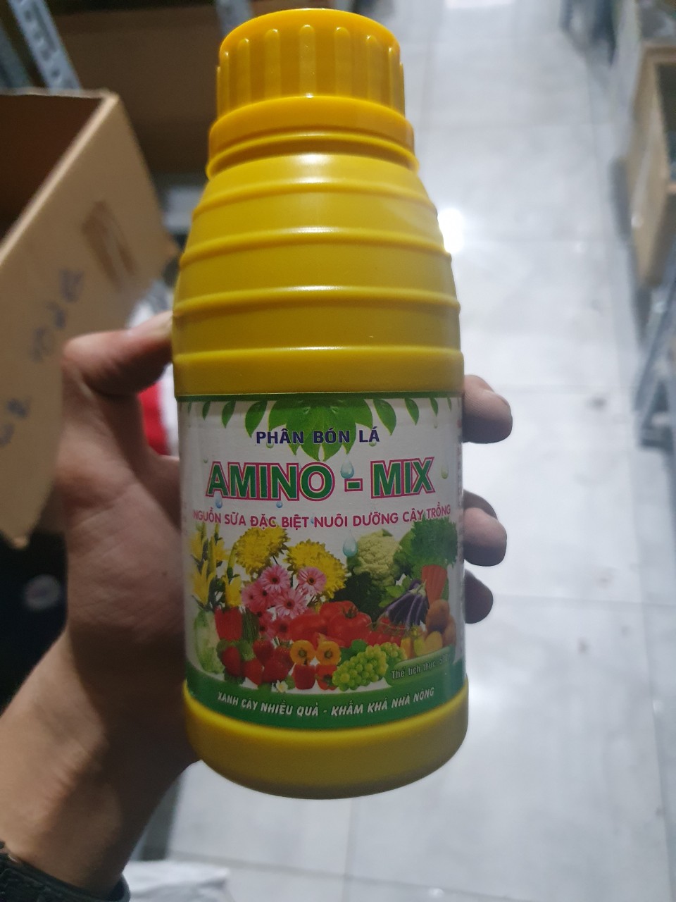 Phân bón lá hữu cơ sinh học Amino Mix kích thích sinh trưởng 500ml