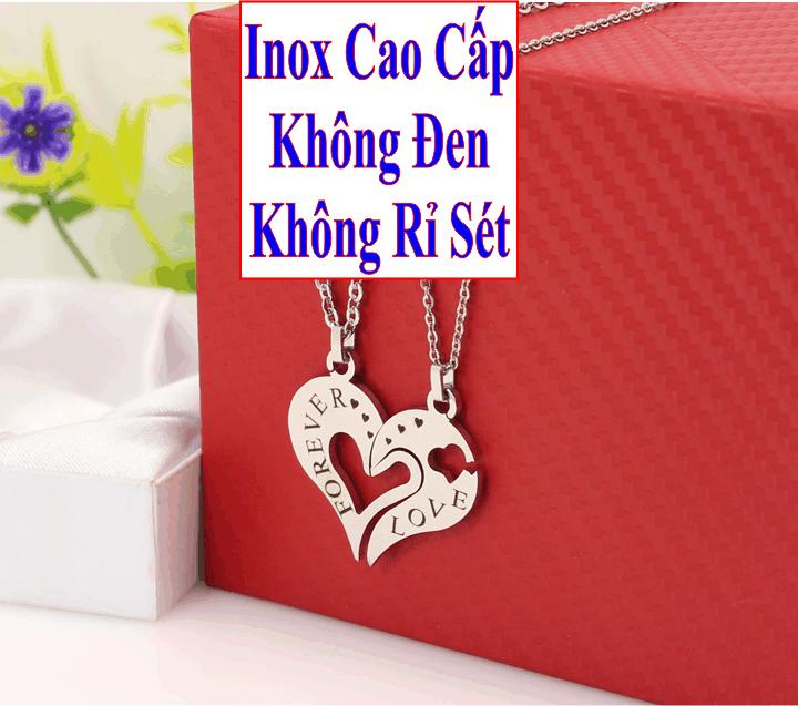 Necklaces couple stainless steel saw is like heart-shaped 2 puzzle piece carved lettering Forever Love (2 wire + Face as picture)-price for sale as above is 1 pair as picture