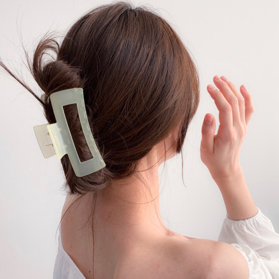 Kẹp tóc square clip Hàn Quốc Korea