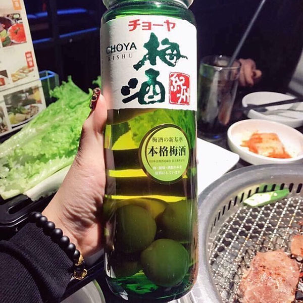 Nước mơ Choya xanh 720ml Nhật Bản