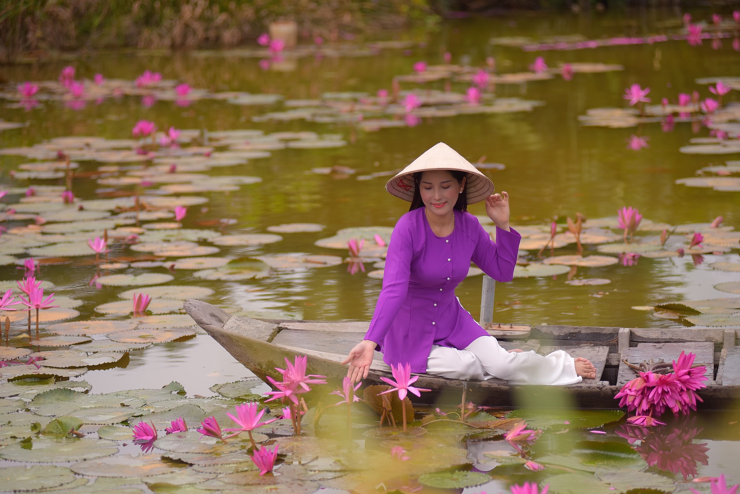 BÀ BA TRƠN CỔ TRÒN LỤA TẦM Ý (KÈM QUẦN)