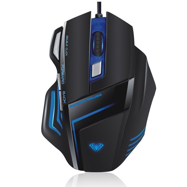 Chuột chơi game Aula 989 Black Led