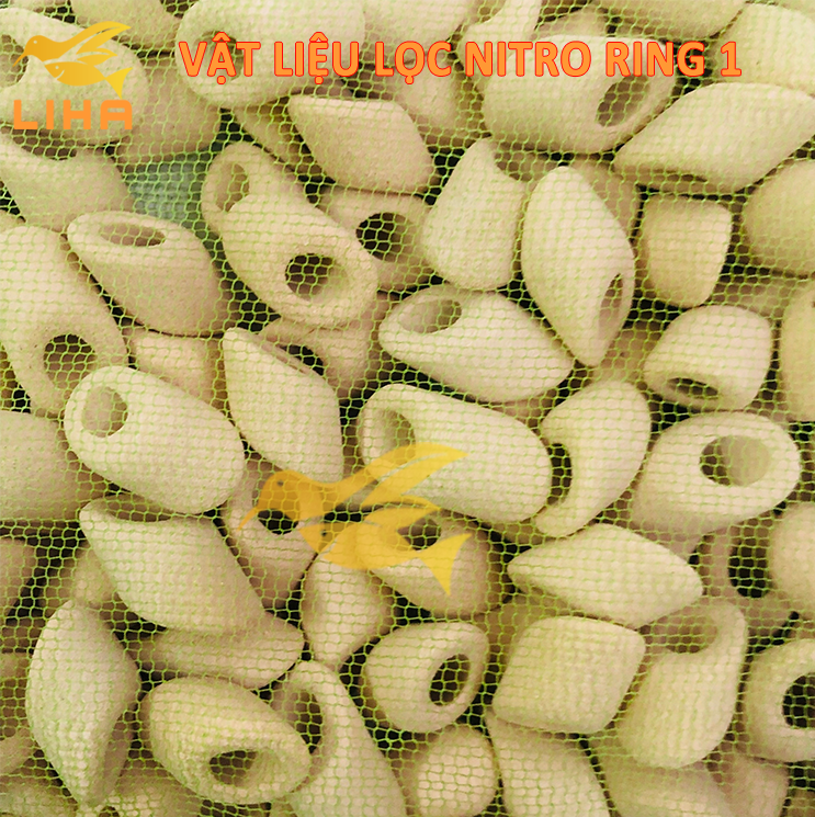 Sứ Lọc Nitro Ring 1 - Mountain Tree (Túi 1 Lít) - Sứ Lọc Khử No2 Cho Hồ Cá