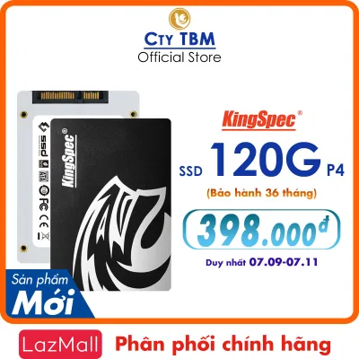 SSD KingSpec 120GB SATA 2.5 / kèm Win 10 - MỚI [Chính Hãng]