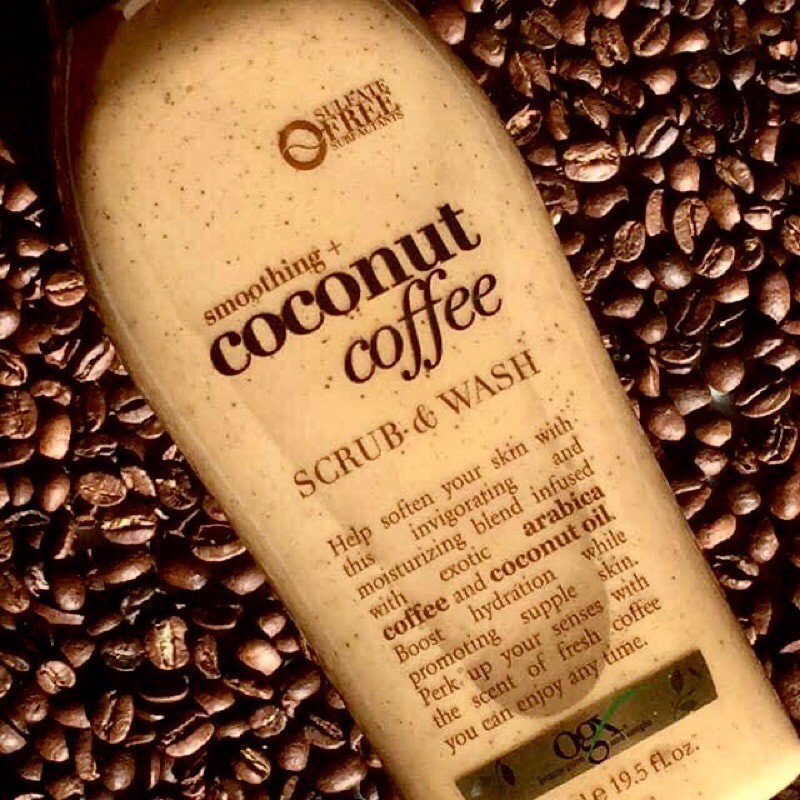 OGX coconut coffee 577ml moisturizing shower gel
